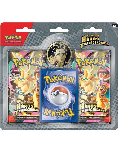 Pack de 2 boosters Pokémon ME2.5 Heros Transcendants
