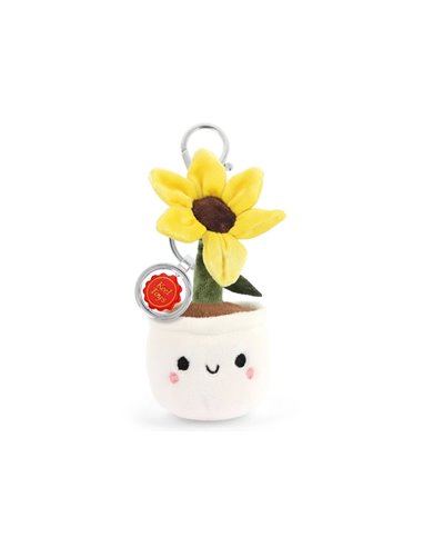 Porte-clés Peluche KeelEco Tournesol 12cm