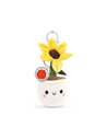 Porte-clés Peluche KeelEco Tournesol 12cm
