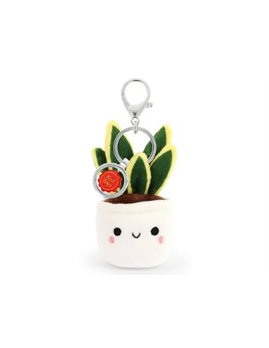 Porte-clés Peluche KeelEco Succulente 12cm