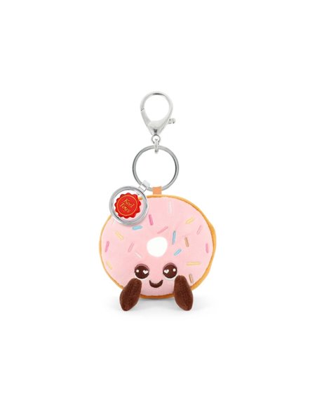 Porte-clés Peluche KeelEco Donut 12cm