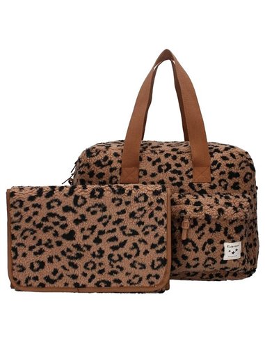 Sac à langer Sherpa léopard