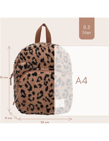 Sac à dos enfant Sherpa léopard
