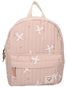 Sac à a dos enfant avions beige 2