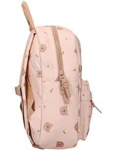 Sac à dos enfant oursons beige 2