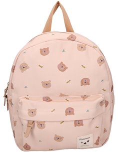 Sac à dos enfant oursons beige