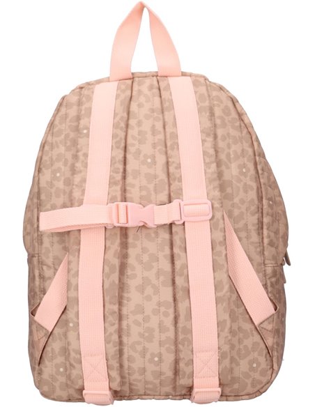 Sac à dos enfant panthère beige