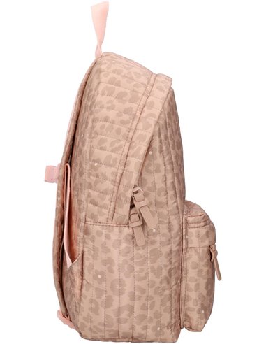 Sac à dos enfant panthère beige