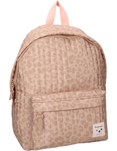 Sac à dos enfant panthère beige