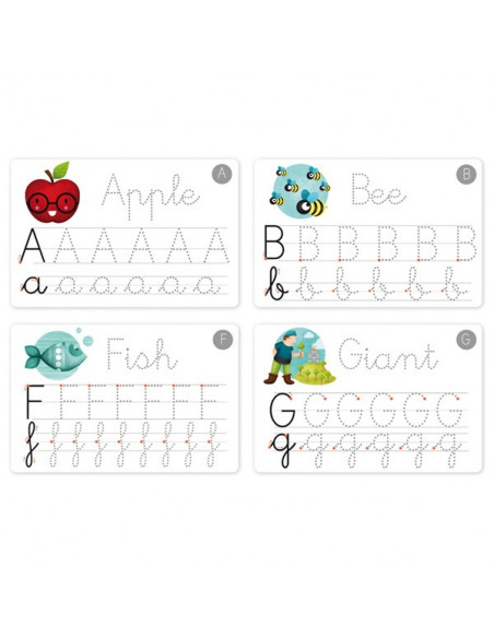 JEU D'ECRITURE FUN ALPHABET