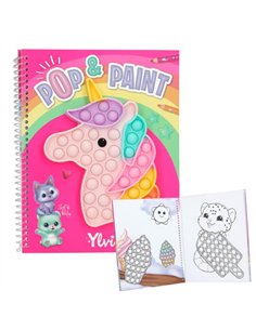Ylvi Pop & Paint Livre de coloriages