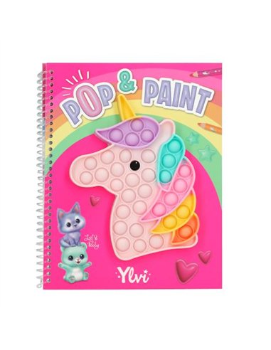 Ylvi Pop & Paint Livre de coloriages