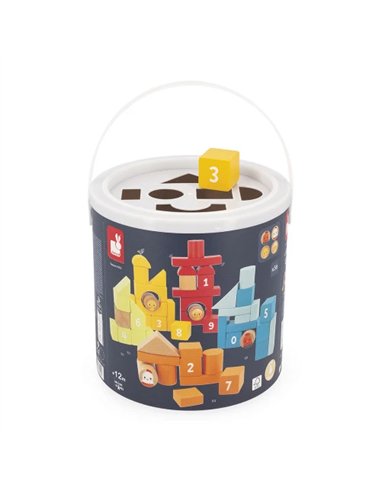 FERME - BARIL 56 PCS - Janod