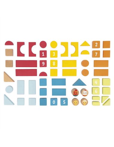 FERME - BARIL 56 PCS - Janod