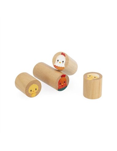 FERME - BARIL 56 PCS - Janod