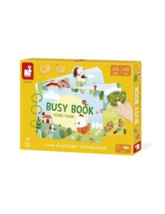 Busy-book Ferme en carton - Janod