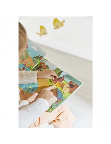 Busy-book Ferme en carton - Janod