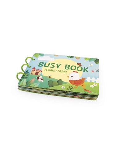 Busy-book Ferme en carton - Janod