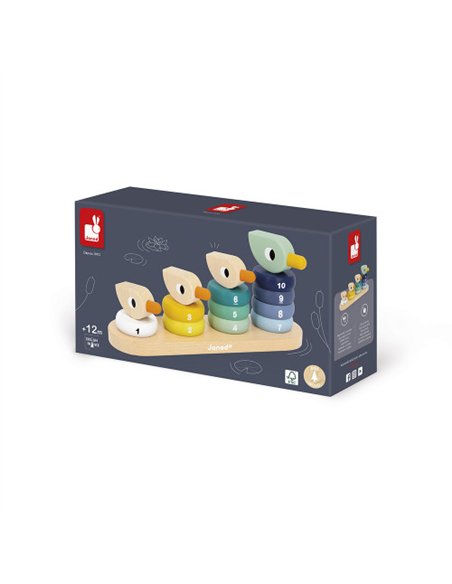 Empilable duck Family Zigolos - Janod