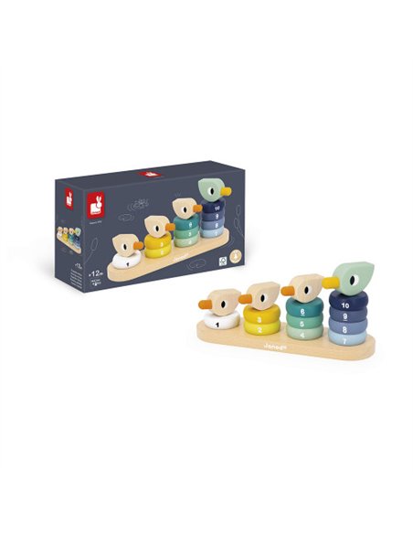 Empilable duck Family Zigolos - Janod