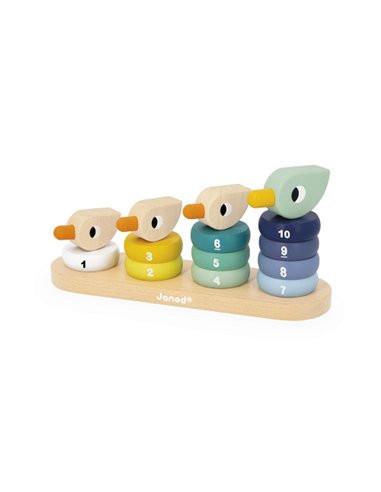 Empilable duck Family Zigolos - Janod