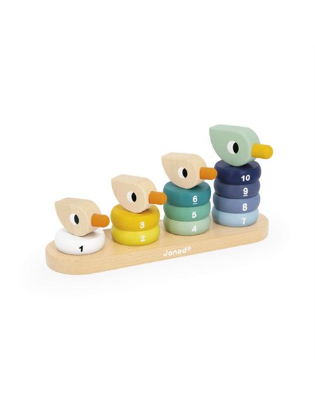 Empilable duck Family Zigolos - Janod