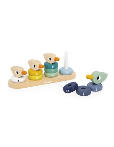 Empilable duck Family Zigolos - Janod