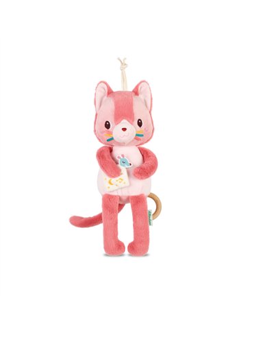 Peluche musicale phosphorescente Jeanne le chat - Lilliputiens