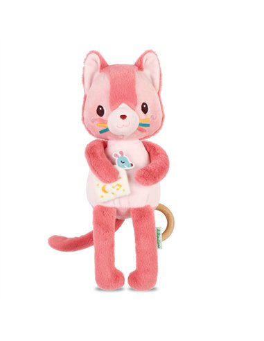 Peluche musicale phosphorescente Jeanne le chat - Lilliputiens