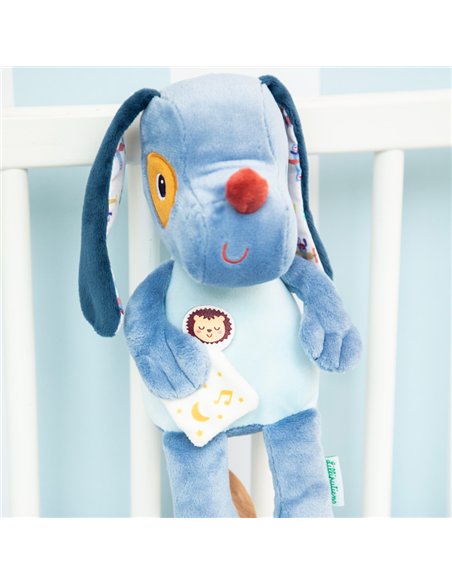 Peluche musicale phosphorescente Jules le chien - Lilliputiens