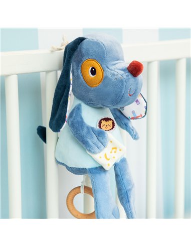 Peluche musicale phosphorescente Jules le chien - Lilliputiens