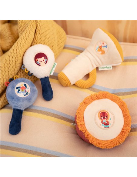 Hochets maracas Jules le chien (x2) - Lilliputiens