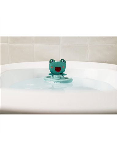 James la grenouille et son bateau flottant - Lilliputiens