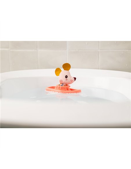 Nina la souris et son bateau flottant - Lilliputiens