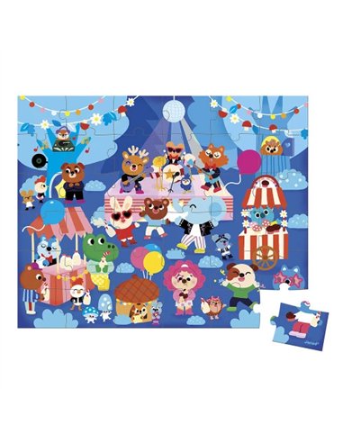 Puzzle C'est la fête 36 pièces - Janod