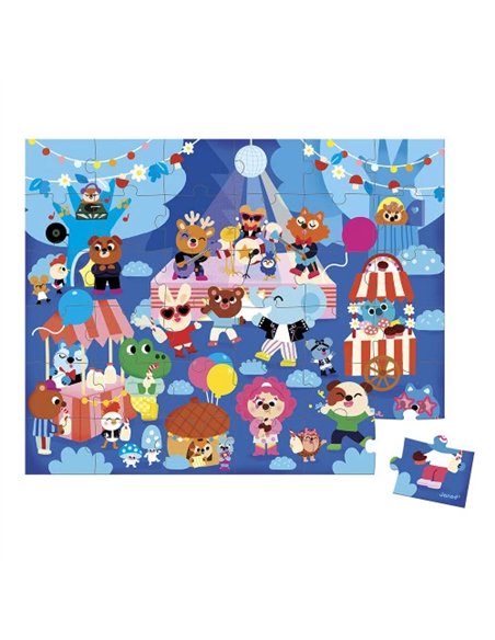 Puzzle C'est la fête 36 pièces - Janod