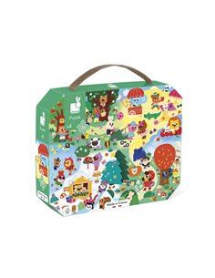 Puzzle Les 4 saisons 36 pièces - janod