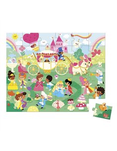Puzzle Les princesses 36 pièces - janod 2