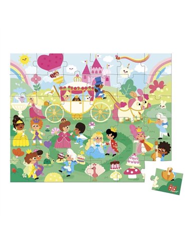 Puzzle Les princesses 36 pièces - janod
