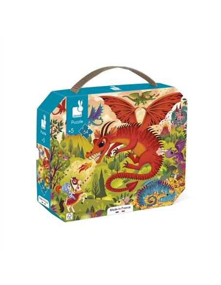 Puzzle Royaume de dragons 54 pièces - Janod