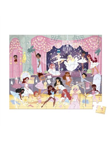 Puzzle Les danseuses 100 pièces - janod