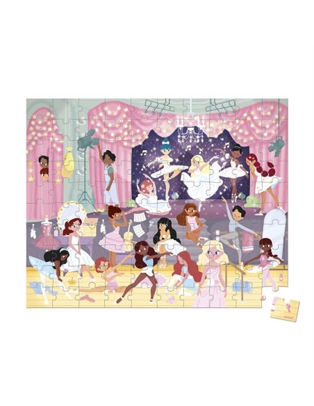 Puzzle Les danseuses 100 pièces - janod