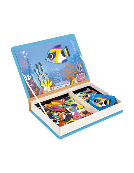 Magnéti'book Poissons tropicaux, 30 magnets - Janod