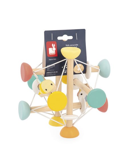 Balle sensorielle en bois Pure - Janod