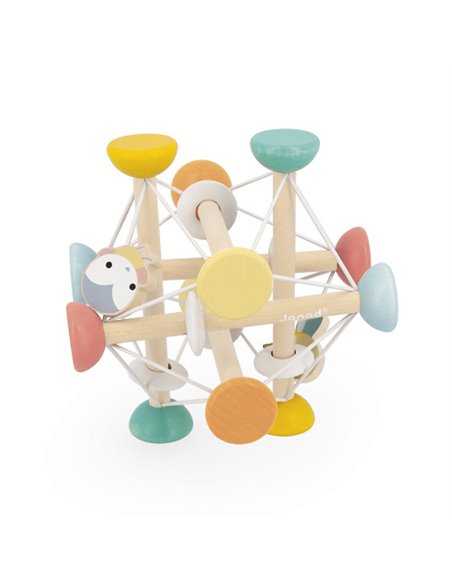 Balle sensorielle en bois Pure - Janod