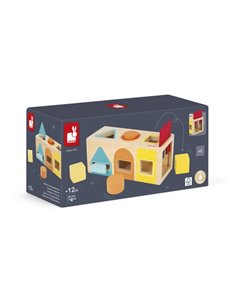 BOITE A FORMES GEOMETRIQUES - JANOD