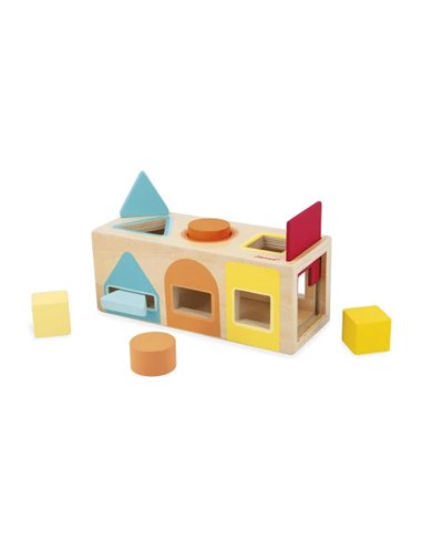 BOITE A FORMES GEOMETRIQUES - JANOD