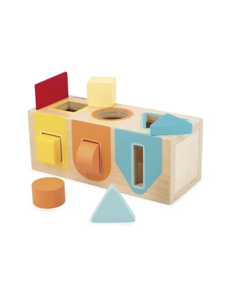 BOITE A FORMES GEOMETRIQUES - JANOD