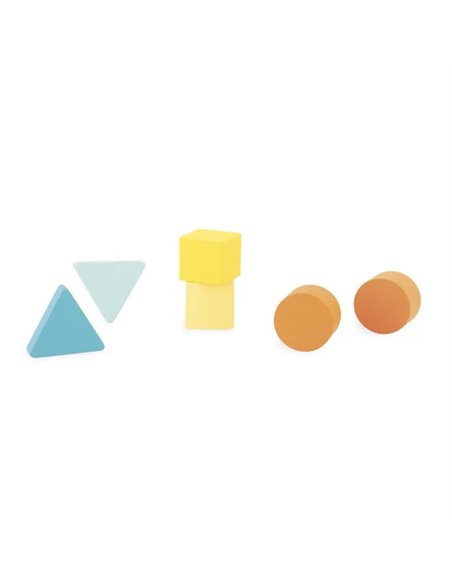 BOITE A FORMES GEOMETRIQUES - JANOD