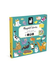 MAGNETI STORIES LES CHATS - Janod